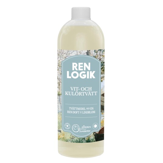 Ren Logik White & Color Liquid Detergergent Linden Blossom 750 ml Ren Logik White & Color Liquid Detergergent Linden Blossom 750 ml
