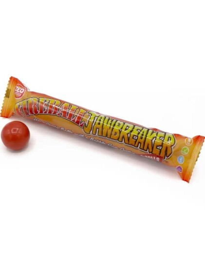 6 pk Zed Jawbreaker med Fireball Smak og Kjerne av Tyggegummi 6 pk Zed Jawbreaker med Fireball Smak og Kjerne av Tyggegummi
