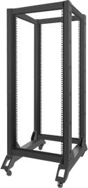 Lanberg Rack Åpen Ramme Svart 27U 19"