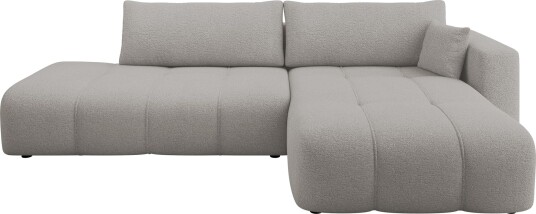 Flo Sovesofa med sjeselong 4 seter   Hvit