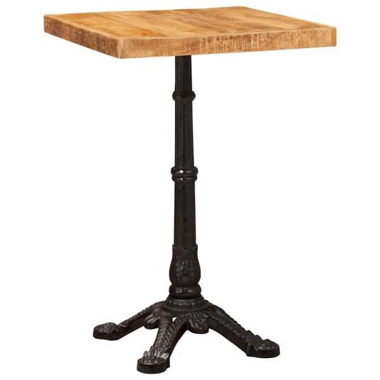  Bistrobord Brun 50 x 50 x 76 cm heltre mango