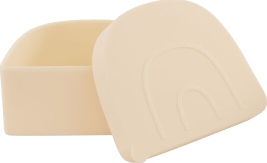 OYOY SnackbolleL   Silikon   Rainbow   Vanilla   OYOY   OneSize   Skål Beige Hvit