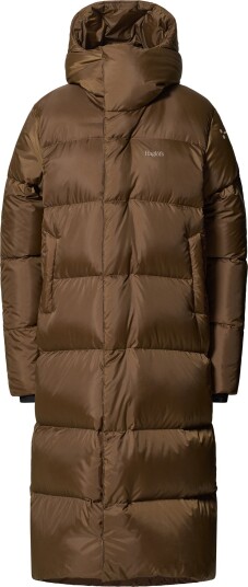 Haglöfs Women's Long Down II Parka Teak Brown XL Haglöfs Women's Long Down II Parka Teak Brown XL