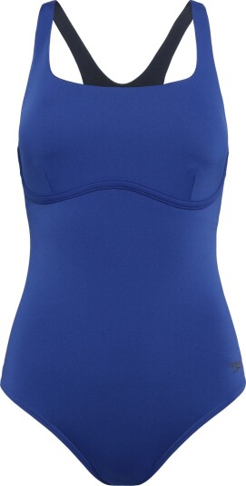 Speedo Solid Flex Band Swimsuit NIGHT WATCH/ANTHRACITE 40