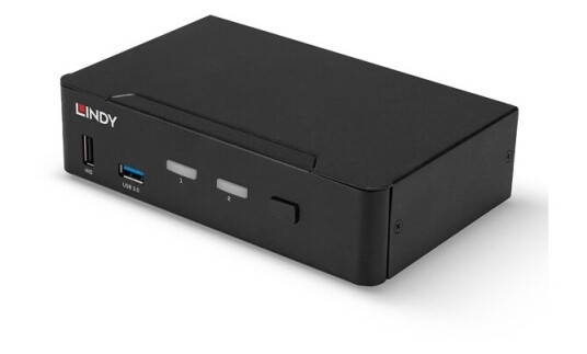 Lindy 39312, 7680 X 4320 Piksler, 4K Ultra Hd, Sort