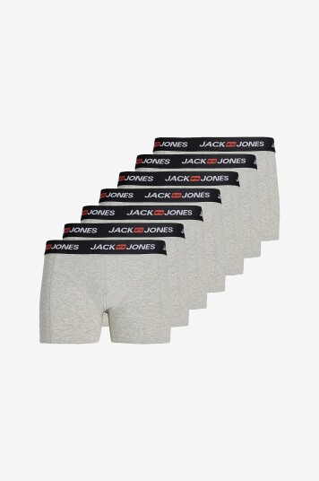Jack & Jones Underbukser jacCorp Old Logo Trunks 7 pakning Grå