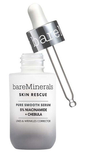 bareMinerals Skin Rescue Pure Smooth Serum 30 ml - Fuktighetsgivende Ansiktsserum for Normal og Blandet Hud bareMinerals Skin Rescue Pure Smooth Serum 30 ml - Fuktighetsgivende Ansiktsserum for Normal og Blandet Hud