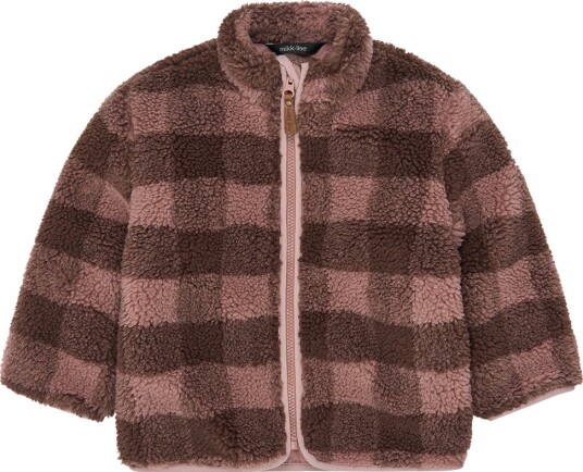Mikk line Teddy Fleece Jacket   Brown   86