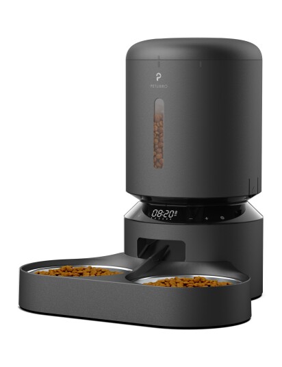 Petlibro Granary Dobbelt Matbrett Automatisk Kattemater 5L Sort Petlibro Granary Dobbelt Matbrett Automatisk Kattemater 5L Sort