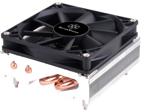Silverstone AR11 CPU-kjøler 92 mm Aluminium Svart Silverstone AR11 CPU-kjøler 92 mm Aluminium Svart
