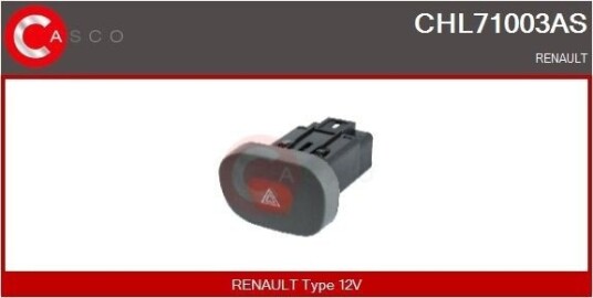 Varselblinklysbryter CASCO CHL71003AS