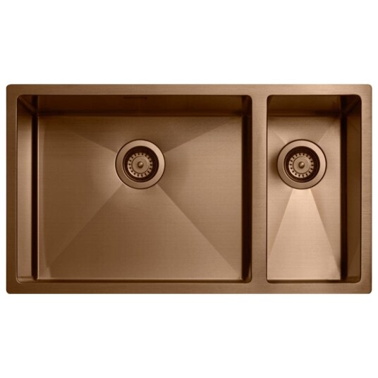 Tapwell Ta7040 PVD Kjøkkenvask B78,5xd45cm Copper Look (TA-9422645)