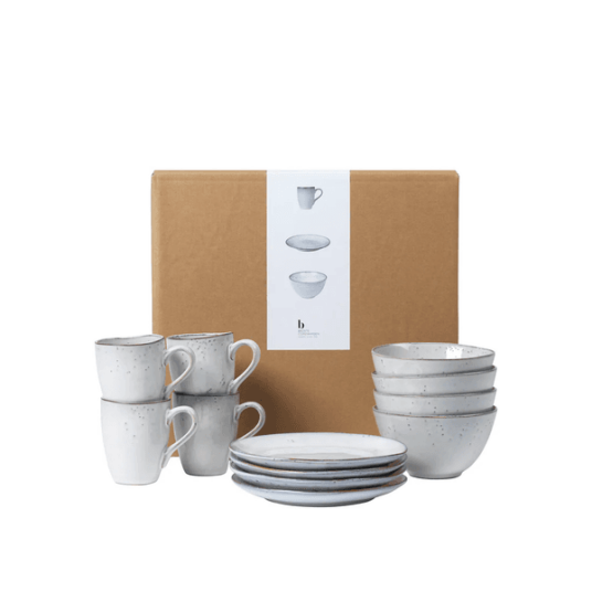 Broste Copenhagen Nordic Sand frokostservise 12 deler