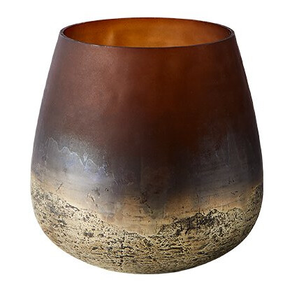 Muubs Lana vase Ø15x15 cm Brown-gold