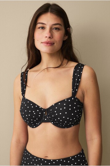 Ellos Collection Marielle Bikini BH med bøyler Svart
