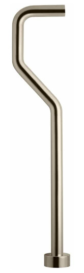 Tapwell Xa22 S-gulvrør for Vannlås Ø32mm Brushed Nickel Tapwell Xa22 S-gulvrør for Vannlås Ø32mm Brushed Nickel