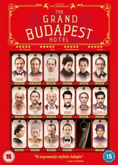 The Grand Budapest Hotel DVD