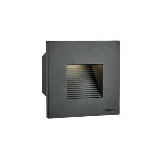 Norlys Namsos mini innfelt vegglampe - Grafitt Norlys Namsos mini innfelt vegglampe - Grafitt