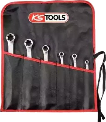 KS TOOLS 911.0370 Dobbelthodet ringnøkkelsett