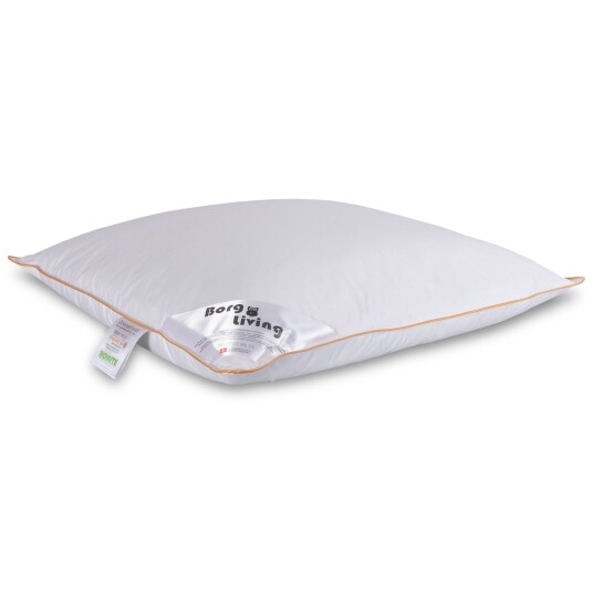 Borg Living 3-Kammer gåseduns hodepute - 60x63cm - Mellom hodepute med gåsedun - Borg Living Borg Living 3-Kammer gåseduns hodepute - 60x63cm - Mellom hodepute med gåsedun - Borg Living