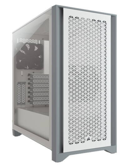 Corsair 4000D AIRFLOW TG - White - Kabinett - Miditower - Hvit Corsair 4000D AIRFLOW TG - White - Kabinett - Miditower - Hvit