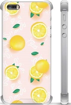 iPhone 5/5S/SE Hybrid-deksel - Sitronmønster