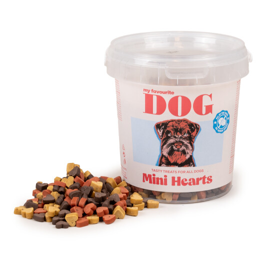My Favourite Dog Minihjerter 500 g - Hundefavoritter og Snacks My Favourite Dog Minihjerter 500 g - Hundefavoritter og Snacks