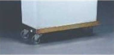 Kørestel 23.5X45 Cm Krom Til Plastbeholder 60 Liter,Stk