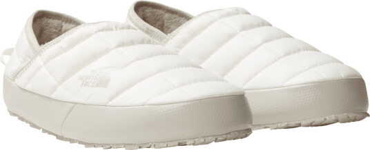 The North Face Women's Thermoball Traction Mule V 37, Gardenia White/Silvergrey