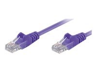 MicroConnect - Nettverkskabel - RJ-45 (hann) til RJ-45 (hann) - 3 m - UTP - CAT 5e - purpur