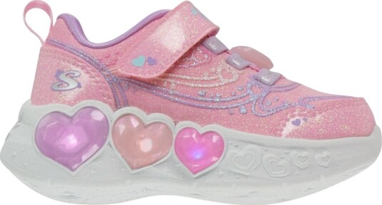 Skechers Blinkende sko - Fortryllet Heart Lys - Rosa/Multi - Skechers - 23 - Blinkende sko