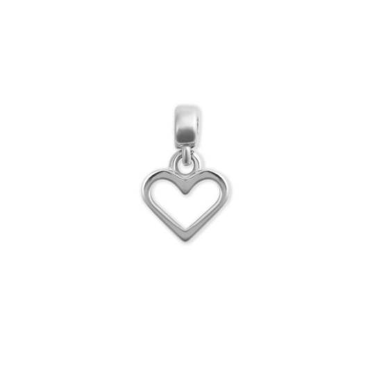 Daniel Wellington DW Charm Heart 13mm Silver