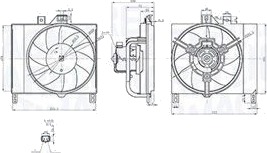 MAGNETI MARELLI 069422873010 Kjølevifte MAGNETI MARELLI 069422873010 Kjølevifte
