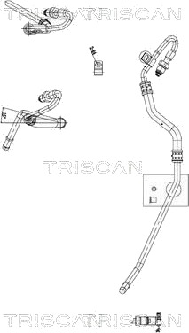 Hydraulikkslange, styring TRISCAN 8516 29085