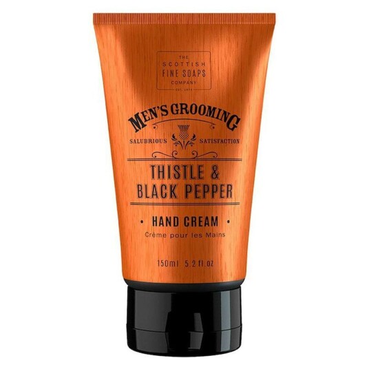 The Scottish Fine Soap Thistle & Black Pepper Hand Cream 150ml