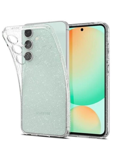 Spigen Liquid Crystal Glitter Mobildeksel for Samsung Galaxy S24 FE - Gjennomsiktig