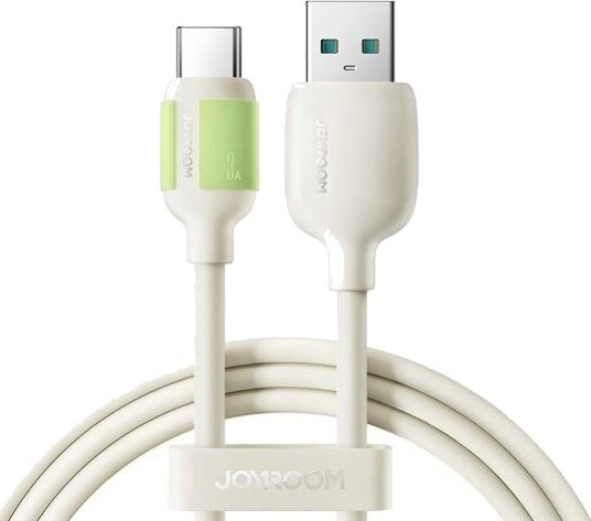 Joyroom USB-kabel med selvlysende USB-C-kontakt - 3A PD - 1,2m