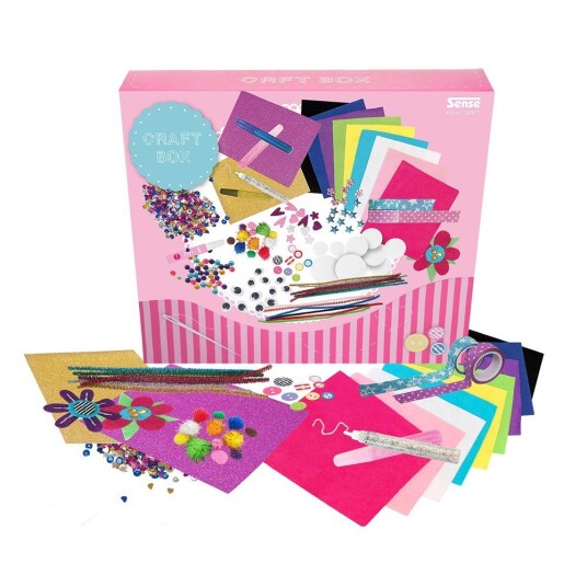 Sense Hobbyboks med kreative materialer Sense Hobbyboks med kreative materialer