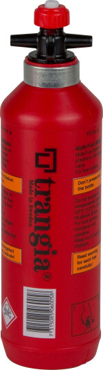 Trangia SICHERHEITS-BRENNSTOFFFLASCHE, 0,5 L ROT Trangia SICHERHEITS-BRENNSTOFFFLASCHE, 0,5 L ROT