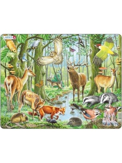 Larsen Puzzles European Forest Larsen Puzzles European Forest