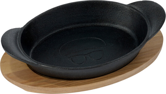 Holm Fat støpejern 27x17,5 cm sort Holm Fat støpejern 27x17,5 cm sort