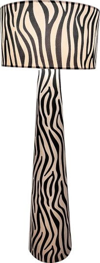 By Rydéns   Gulvlampe Zany Zebra   Svart