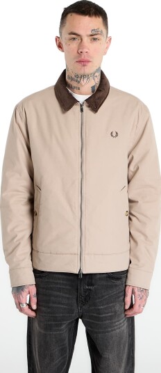 Fred Perry Cotton Caban Jacket Beige XL