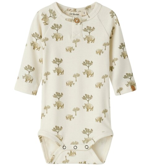 Lil"Atelier Nbmlayo Ls Slim Body Lil - Cream - 56