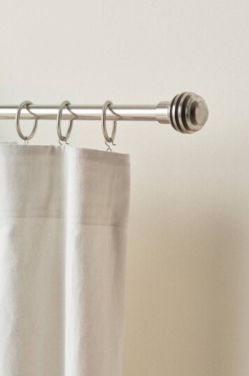 Jotex AURA gardinstang 90-160 cm Stål 1685997-02-0 1685999-01-0