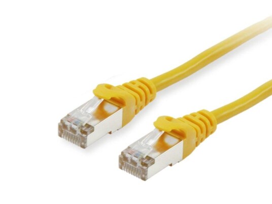 EQUIP Patchkabel RJ45 S/FTP Cat6A 15.0m Gelb  (SSTP)PIM