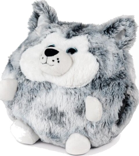 Noxxiez Kæmpe Bamse Håndvarmer Og Pude Husky Hund