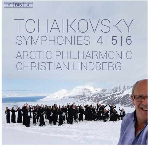 Arctic Philharmonic Lindberg Pyotr Ilyich Tchaikovsky: Symphonies Nos 46 CD Arctic Philharmonic Lindberg Pyotr Ilyich Tchaikovsky: Symphonies Nos 46 CD