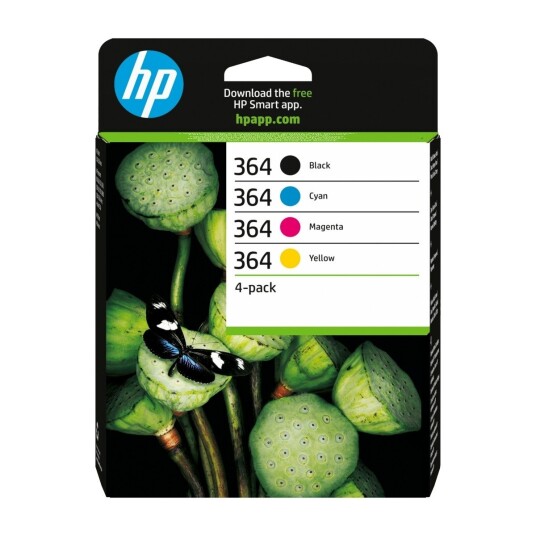 HP 364 combo pack (svart+färg)
