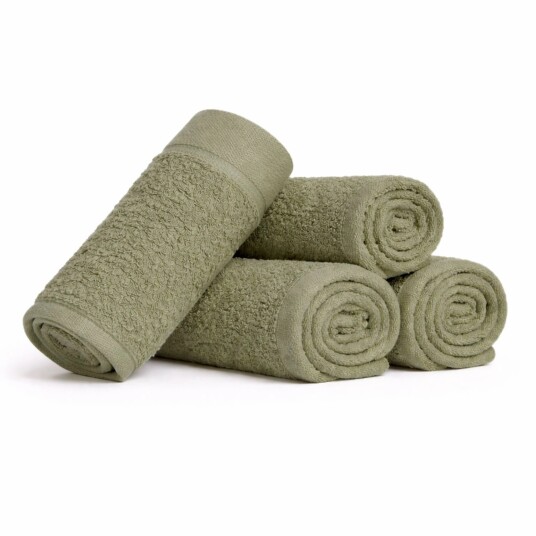 By Borg Vaskekluter 4-pak - 100% Myk bomull med høy absorberingsevne - 30x30 cm - Lysegrønne vaskekluter fra danske By Borg Vaskekluter 4-pak - 100% Myk bomull med høy absorberingsevne - 30x30 cm - Lysegrønne vaskekluter fra danske